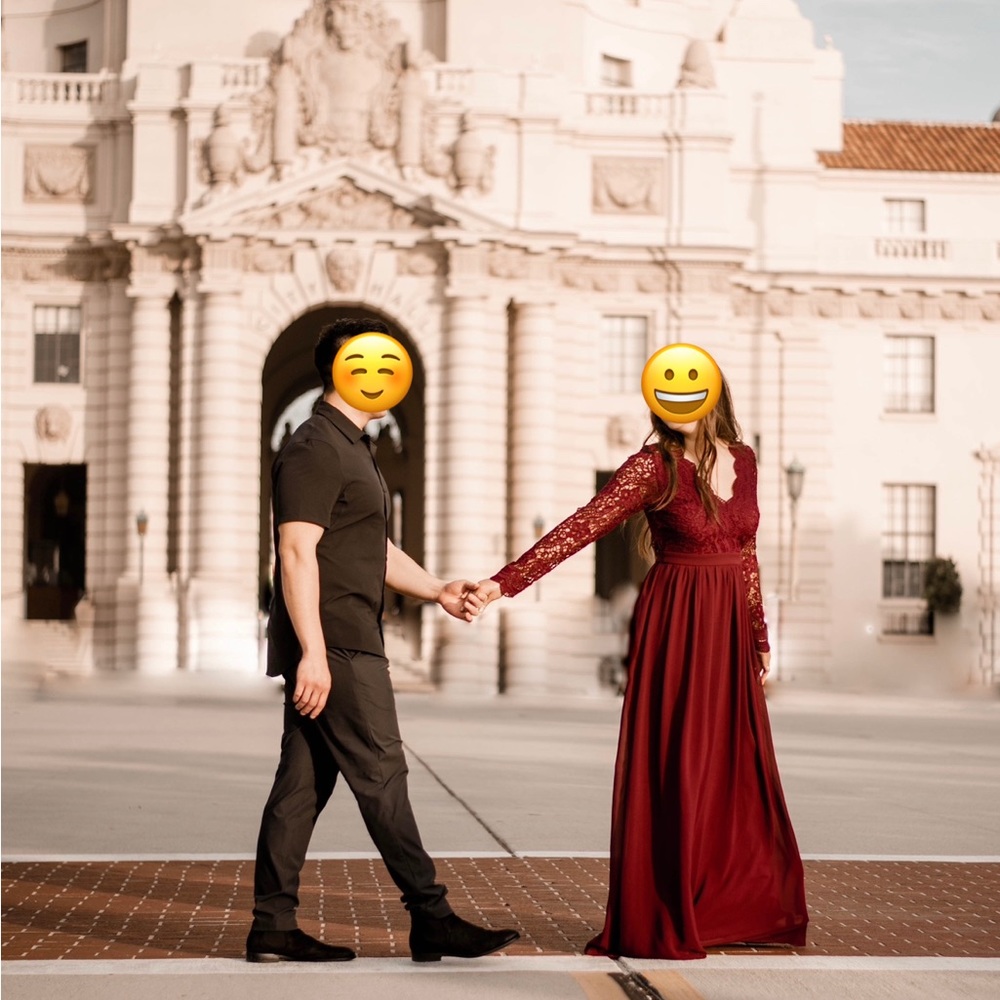 Awaken my love burgundy Lulus dress